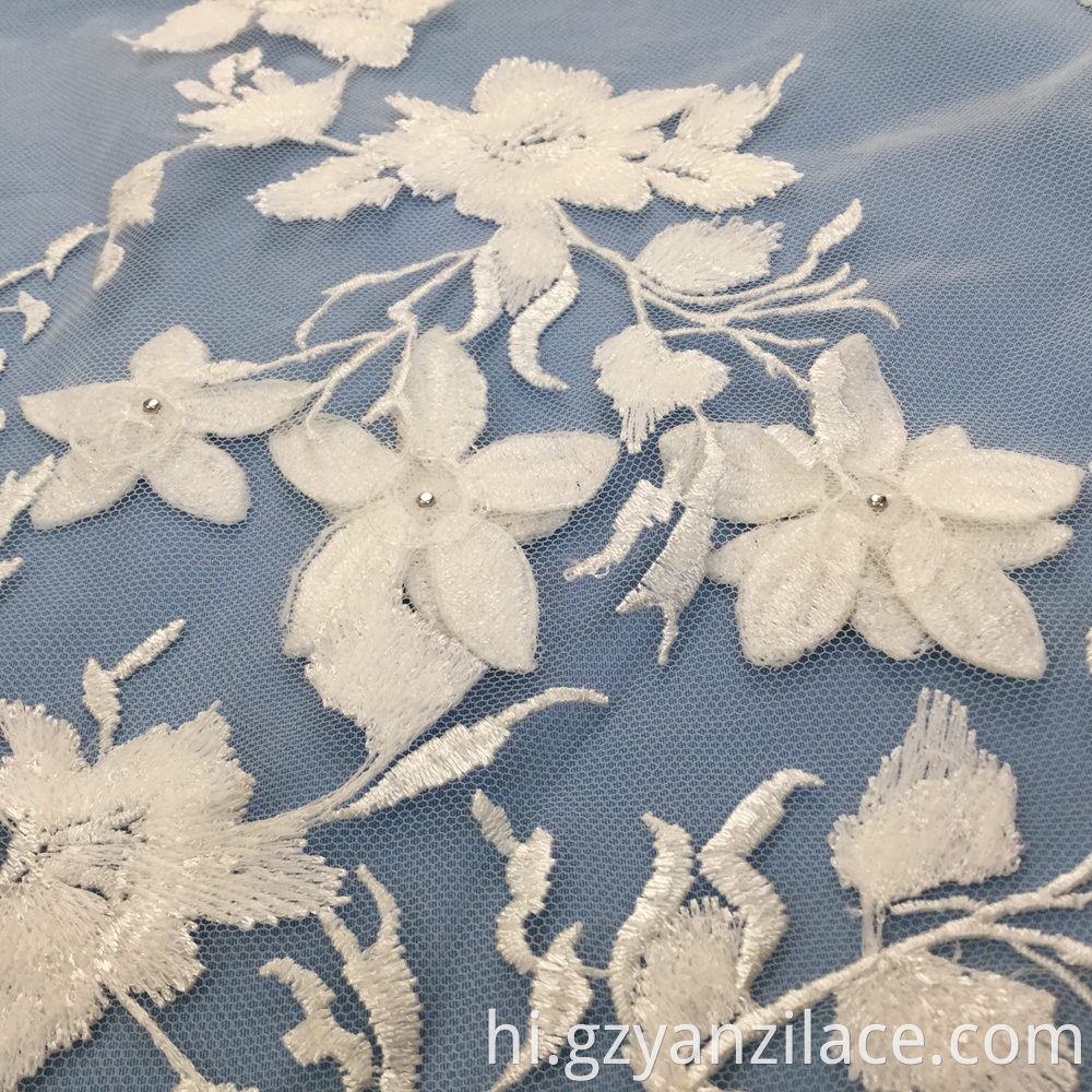 Flower Embroidery Lace for Dress